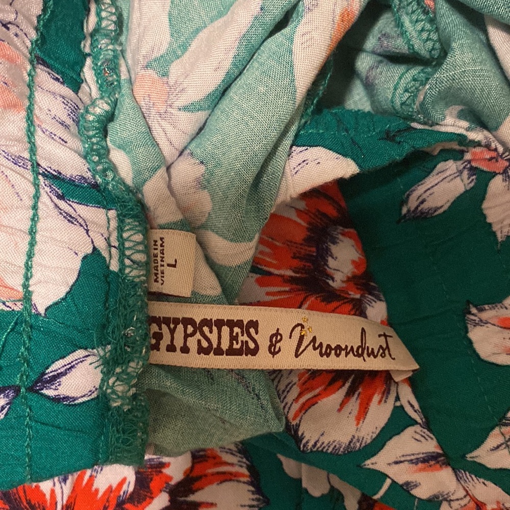 Floral flowy pants - Picture 2 of 2